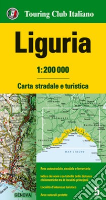 Liguria 1:200.000. Carta stradale e turistica libro