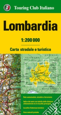 Lombardia 1:200.000 libro