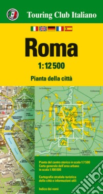 Roma 1:12.500. Ediz. multilingue libro