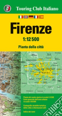 Firenze 1:12.500. Ediz. multilingue libro