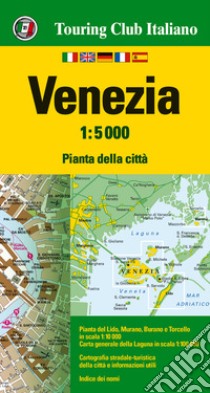 Venezia 1:5.000. Ediz. multilingue libro