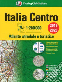 Atlante stradale Italia Centro 1:200.000. Ediz. multilingue libro