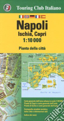 Napoli, Ischia, Capri 1:10.000 libro