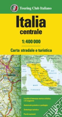 Italia centrale 1:400.000. Carta stradale e turistica libro