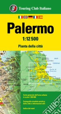 Palermo 1:12.500. Ediz. multilingue libro