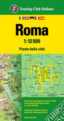 Roma 1:12.500. Ediz. multilingue libro