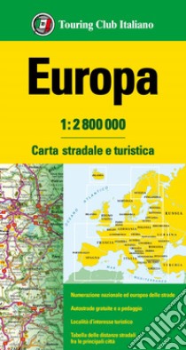 Europa 1:2.800.000. Carta stradale e turistica. Ediz. multilingue libro