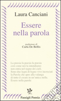 Essere nella parola libro di Canciani Laura