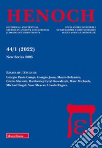 Henoch (2022). Vol. 44/1 libro