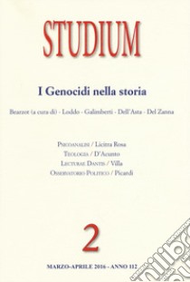 Studium (2016). Vol. 2: I genocidi nella storia libro