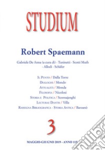 Studium (2019). Vol. 3: Robert Spaemann libro