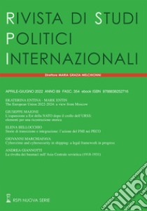 Rivista di studi politici internazionali (2022). Vol. 2 libro