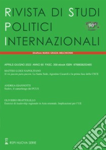 Rivista di studi politici internazionali (2023). Vol. 2 libro