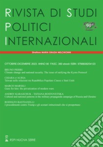 Rivista di studi politici internazionali (2023). Vol. 4 libro