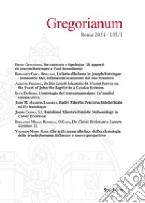 Gregorianum (2024). Vol. 105/1 libro