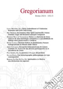 Gregorianum (2024). Vol. 105/3 libro