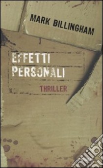 Effetti personali libro di Billingham Mark