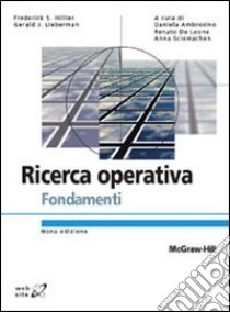 Ricerca operativa libro di Hillier Frederick S.