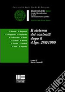 Il sistema dei controlli dopo il DL 286/1999 libro