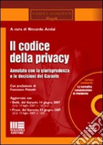 Il codice della privacy libro di Acciali Riccardo