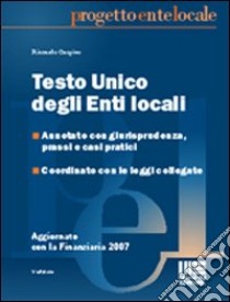 Testo Unico degli enti locali libro di Carpino Riccardo