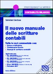 Il nuovo manuale delle scritture contabili libro di Giordano Salvatore