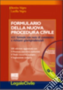 Formulario della nuova procedura civile libro di Nigro Benito - Nigro Lucilla