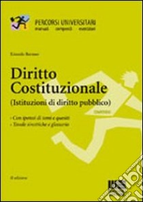 Diritto costituzionale libro di Barusso Edoardo