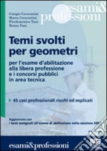 Temi svolti per geometri libro