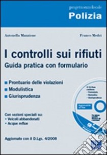 I controlli sui rifiuti libro di Manzione Antonella - Medri Franco