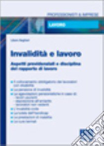 Invalidità e lavoro libro di Seghieri Libero