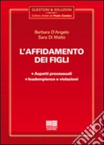 L'affidamento dei figli libro di D'Angelo Barbara - Di Matto Sara