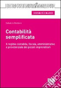 Contabilità semplificata libro di Giordano Salvatore