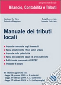 Manuale dei tributi locali libro