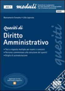 Quesiti di diritto amministrativo libro di Consales Biancamaria - Laperuta Lilla