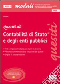 Quesiti di contabilità di stato e degli enti pubblici libro