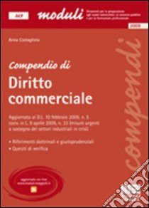 Compendio di diritto commerciale libro di Costagliola Anna