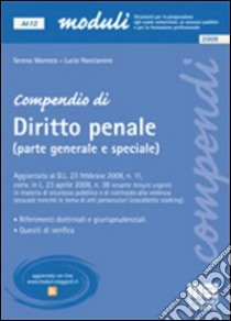 Compendio di diritto penale (parte generale e speciale) libro di Maresca Serena - Nacciarone Lucia