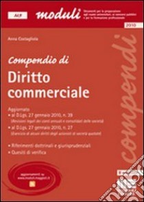 Compendio di diritto commerciale libro di Costagliola Anna