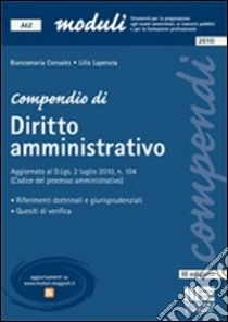 Compendio di diritto amministrativo libro di Consales Biancamaria - Laperuta Lilla