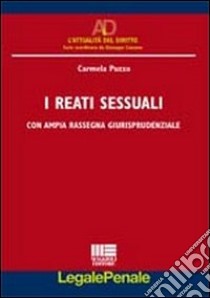 I reati sessuali libro di Puzzo Carmela