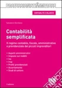 Contabilità semplificata libro di Giordano Salvatore