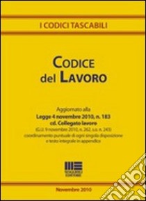 Codice del lavoro libro