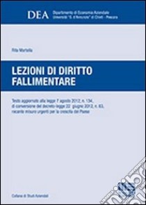 Lezioni di diritto fallimentare libro di Martella Rita