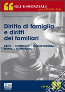 Diritto di famiglia e diritto dei familiari libro di Fantetti Francesca R.