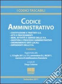 Codice amministrativo libro di Solenne D. (cur.)