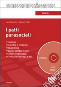 I patti parasociali. Con CD-ROM libro di Giannini Luca - Vitali Mariano