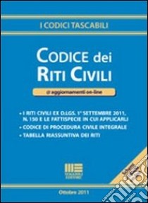 Codice dei riti civili libro