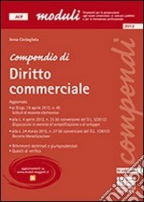 Compendio di diritto commerciale libro di Costagliola Anna