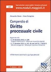 Compendio di diritto processuale civile libro di Amato Alessandra - Costagliola Anna